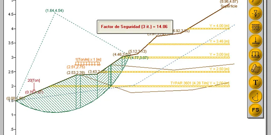 Illustrative image of Falla taludes in Calgary