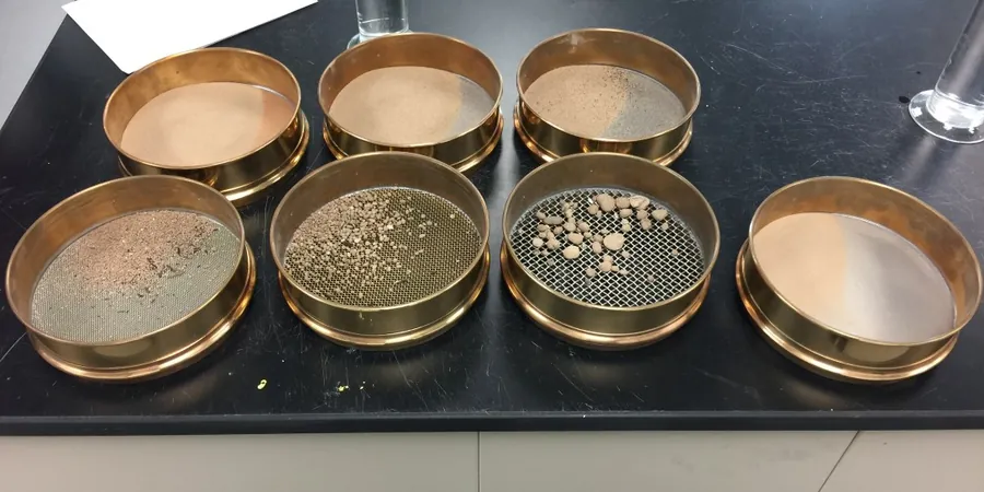 Illustrative image of Granulometria in Calgary